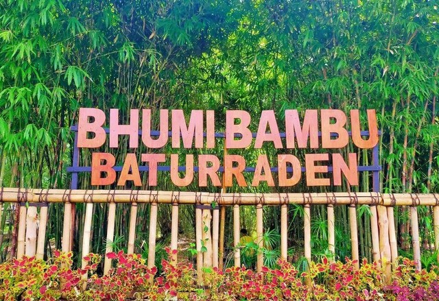 Tempat wisata Bhumi Bambu di Baturraden, Kabupaten Banyumas, Jawa Tengah, Jumat (9/6/2023). Sumber : Dokumentasi Penulis