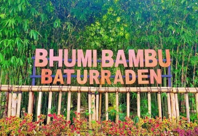 Wisata Bhumi Bambu Baturraden, Kabupaten Banyumas, Jawa Tengah, (Jum'at, 9/6/2023 09.30 WIB) Sumber: Dokumen Penulis