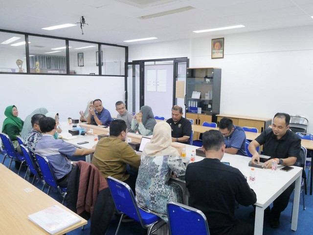 (Unisa Bandung dan Unisza Malaysia lakukan penjajakan kerjasama, bertempat di Kampus 2 Unisa Bandung, Kamis (08/06/2023). Dokumentasi : Humas Unisa Bandung) 