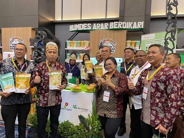 UMKM binaan British Petroleum di Forum Kapnas. Dok SKK Migas