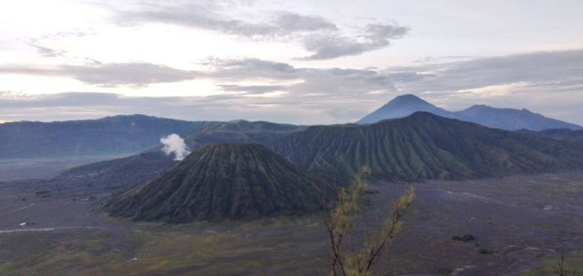 Suasana keindahan Gunung Bromo (Sumber: dokumentasi pribadi)