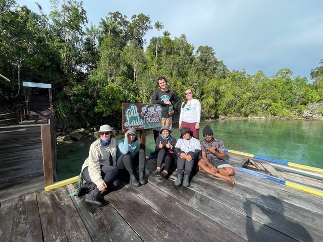 Departemen ITK IPB Kerjasama Eksplorasi Biodiversity di Marine Lake Raja Ampat