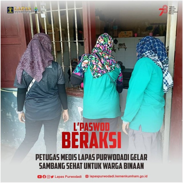 Sumber: Tim Humas Lapas Purwodadi