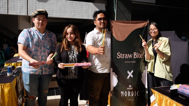 StrawBite, Inovasi Sedotan Ramah Lingkungan yang Bisa Dimakan