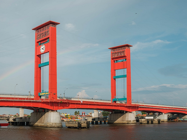 Ilustrasi ucapan ulang tahun Kota Palembang. Sumber: unsplash.com/HadiUtama.