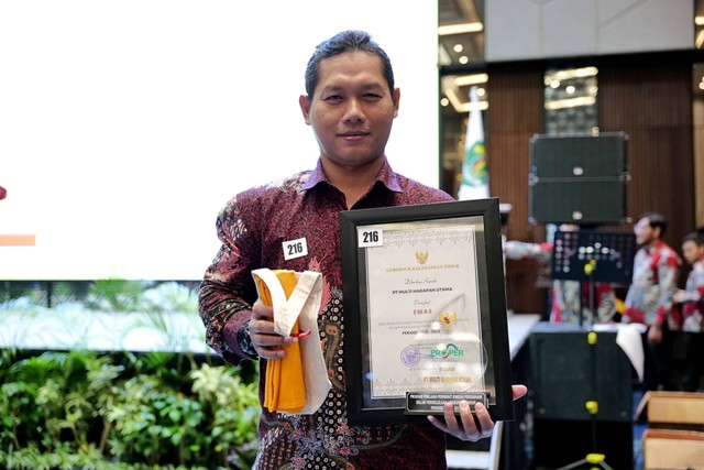Jalankan praktik bisnis yang ramah lingkungan, MMSGI-MHU raih penghargaan Emas PROPER Kalimantan Timur