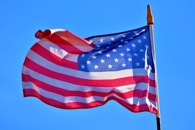 Ilustrasi bendera Amerika Serikat. Sumber foto: Pixabay