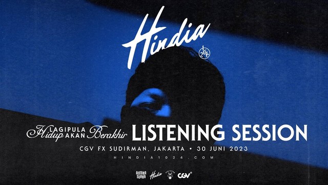 Hindia gelar listening session Lagipula Hidup Akan Berakhir. Foto: Dok. Istimewa.