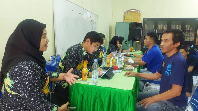 WBP sedang berkonsultasi tentang hukum