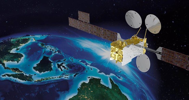 Satelit Republik Indonesia 1 atau Satria-1. Foto: Thales Alenia Space