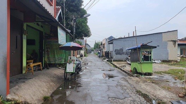 Lokasi penipuan di Bekasi. Foto: kumparan
