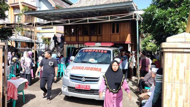 Rumah kediaman orang tua Aipda Paembonan, Foto : Istimewa