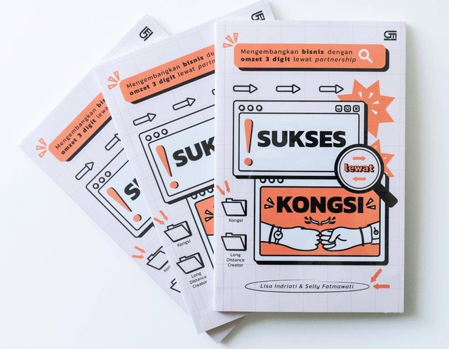 Buku Sukses Lewat Kongsi. Foto: Dok. Istimewa