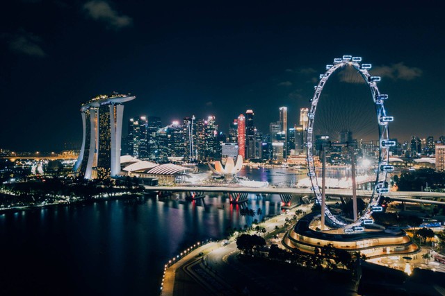 Singapore Flyer, Foto Unsplash Chuttersnap