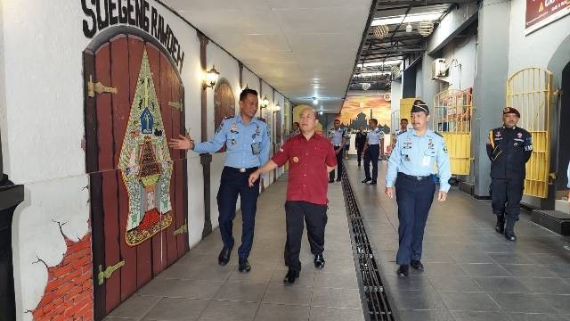 Plt Kakanwil Kumham Jateng Berikan Apresiasi Saat Pantau Rutan Salatiga / Dok Humas Rutan