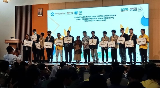 Mahasiswa IPB University Sabet Medali Emas dan Perak pada Kompetisi ON MIPA Tingkat Nasional 2023