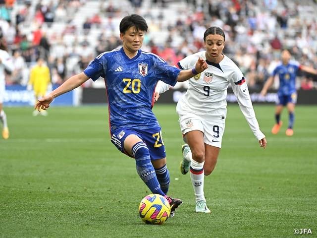 Timnas Wanita Jepang vs Amerika Serikat di SheBelieves Cup (19/2). Foto: Dok. Asosiasi Sepak Bola Jepang