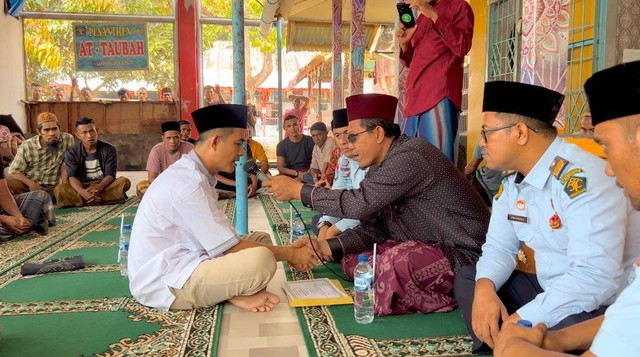 Dapat Hidayah, Satu Orang Warga Binaan Lapas Idi Resmi Memeluk Agama Islam, Sumber Dokumentasi: Humas Lapas Idi