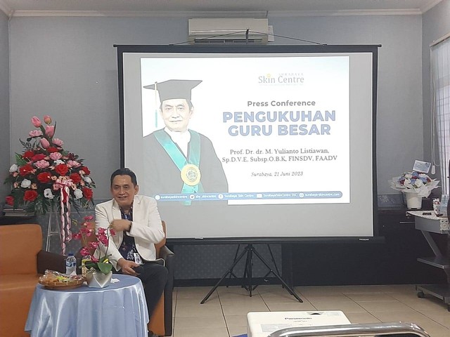 Prof. Dr. dr. M. Yulianto Listiawan, Sp. D.V.E, Subsp.O.B.K, FINSDV, FAADV. Foto-foto: Amanah Nur Asiah/Basra