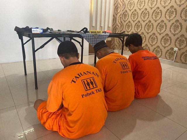 Selama Setahun, Polresta Bandar Lampung Tangkap 585 Anggota Geng Motor