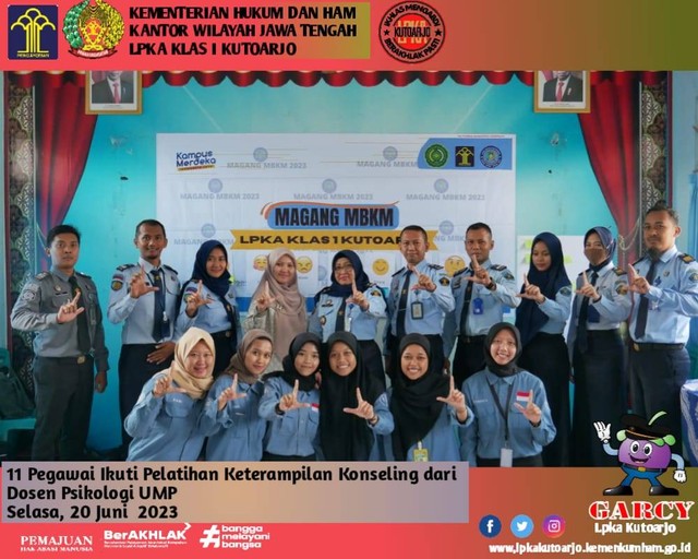Pembekalan Universitas Muhammadiyah Purworejo Kepada LPKA Kutoarjo