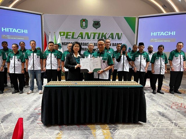 Pelantikan Pordasi Kalbar masa bakti 2023-2027. Foto: Dok. Prokopim Pemkot Pontianak