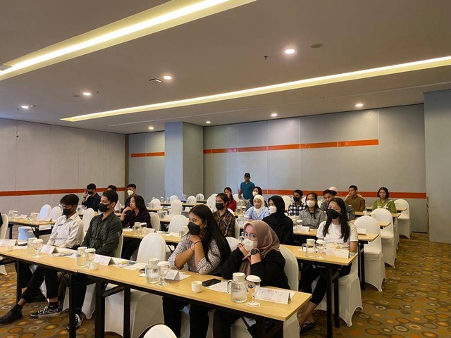 Siswa atau siswi di Kalbar mengikuti seleksi beasiswa President University. Foto: Lydia Salsabila/Hi!Pontianak