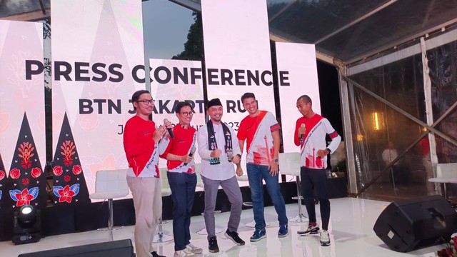 Konferensi pers BTN Jakarta Run 2023. Foto: Media BTN