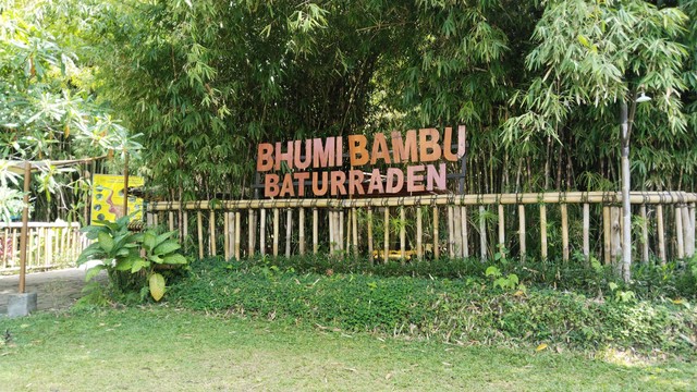 Tempat Wisata Bhumi Bambu di Baturraden, Kabupaten Banyumas, Jawa Tengah, Jumat (9/6/2023). Sumber: Dokumentasi Penulis