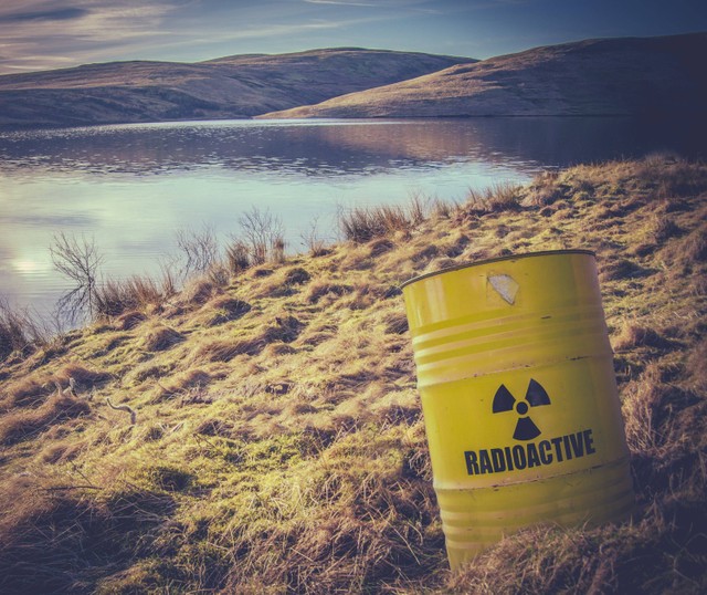 Ilustrasi danau dengan radioaktif. Foto: Mr Doomits/Shutterstock