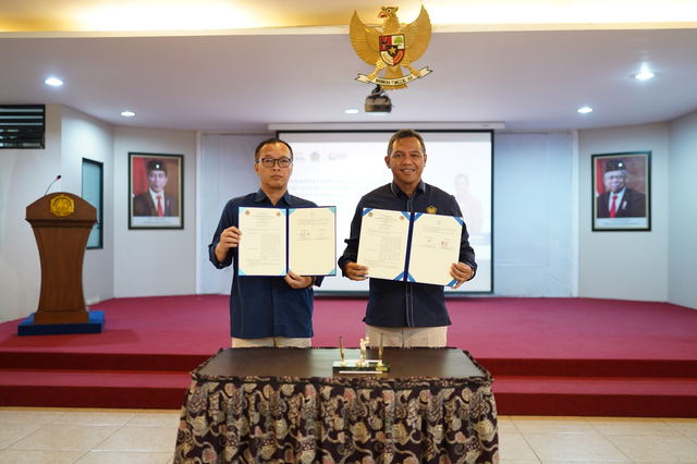 Penandatanganan dengan Kantor Wilayah Direktorat Jenderal Pajak Jawa Tengah I Kementerian Keuangan (Kemenkeu) RI