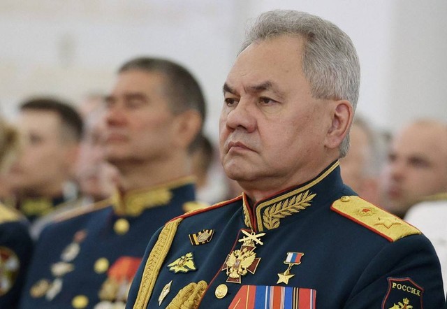  Menteri Pertahanan Rusia Sergei Shoigu. Foto: Egor Aleev/AFP