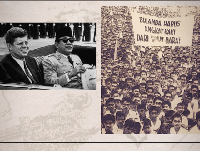 Kedekatan Soekarno dan Kennedy serta sekelumit konflik tentang Irian Barat                                      Sumber foto : dokumen pribadi