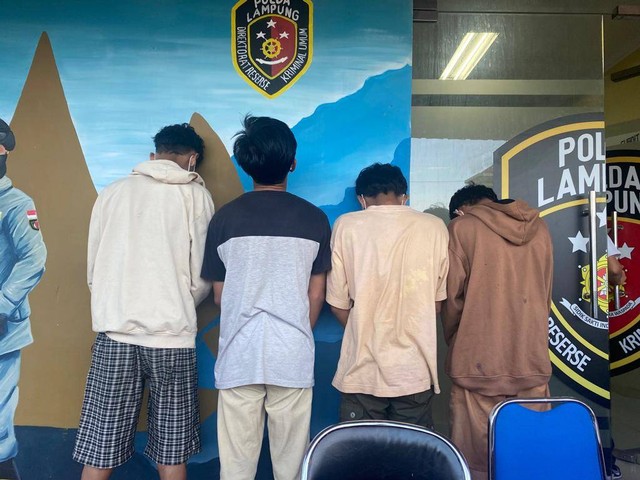 Anggota Geng Motor Serang Polisi di Lampung Ditangkap, Ternyata Masih Pelajar