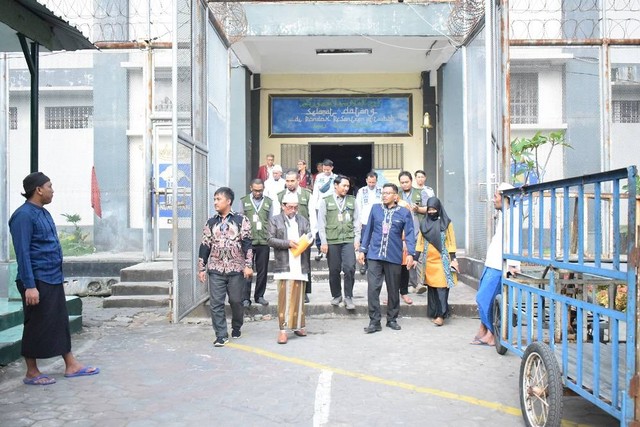 BAZNAS RI dan YASA Malang ke Lapas Kelas I Malang guna Tinjau Program Pembinaan Kepribadian | dok.humaslapasmalang