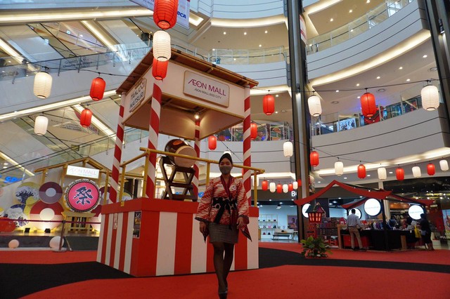 Pagelaran Tanjobi Matsuri khas Jepang di AEON Mall BSD City. Foto: AEON Mall BSD City