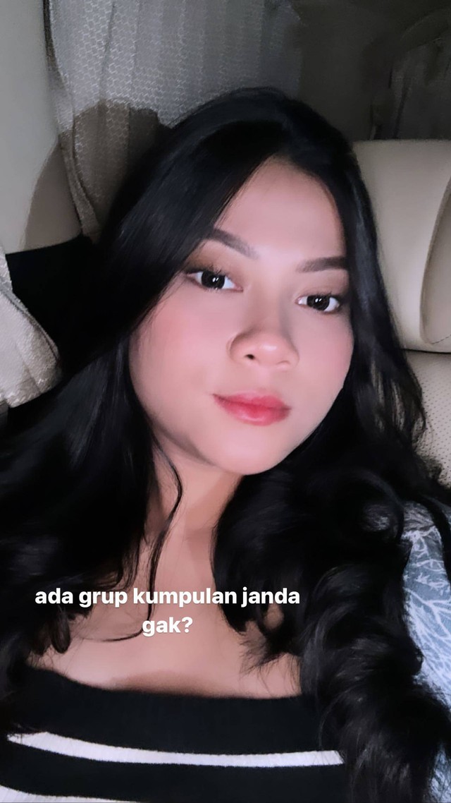 Story Instagram Hanum Mega.
 Foto: Instagram/@real.hanummegaa