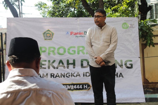 Program sedekah daging Panin Dubai Syariah Bank, KEMENAG dan LAZNAS IZI (1)