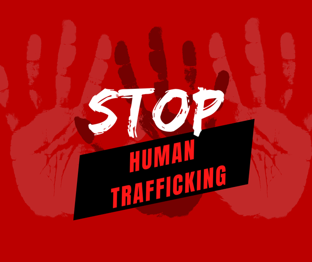 Ilustrasi kampanye anti perdagangan manusia. Oleh: Iman Amirullah