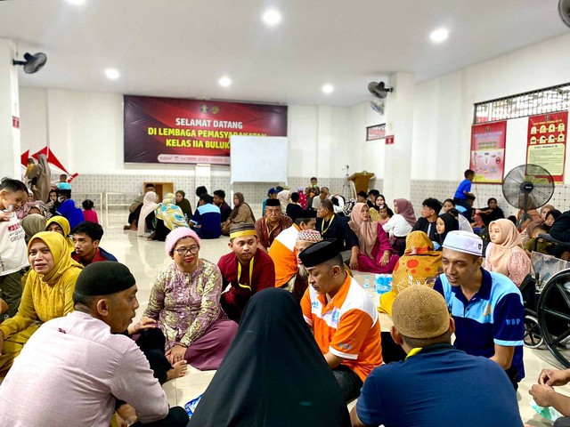 Warga Binaan Lapas Bulukumba Bertemu Keluarga pada Hari Raya Idul Adha 1444 H