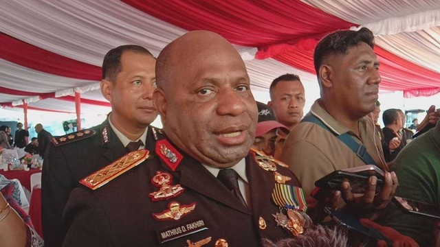 Kapolda Papua Irjen Pol Mathius D Fakhiri. Foto: Dok. Istimewa