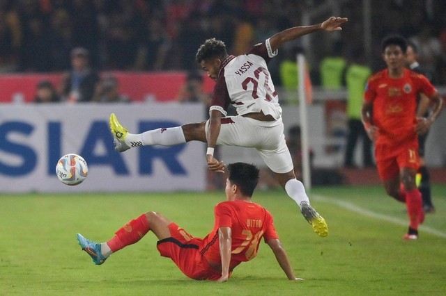 Pertandingan Persija Jakarta vs PSM Makassar di Liga 1 2023. Foto: Aditya Pradana Putra/ANTARA FOTO