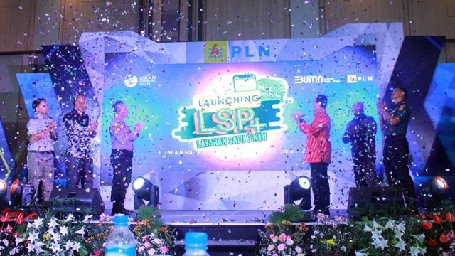 Suasana launching Layanan Satu Atap atau LSP+ PLN UID Suluttenggo