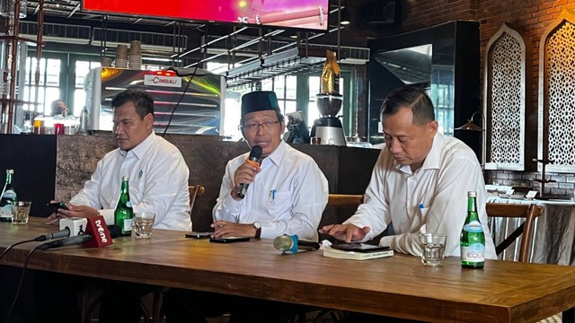 Direktur Pendidikan Diniyah (PD) dan Pondok Pesantren (Pontren) Waryono Abdul Gafur di Jakarta Pusat, Selasa (4/7/2023). Foto: Haya Syahira/kumparan