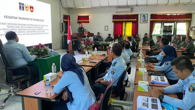 Hot! Sosialisasi Daktiloskopi Oleh Ditjen AHU Kemenkumham 