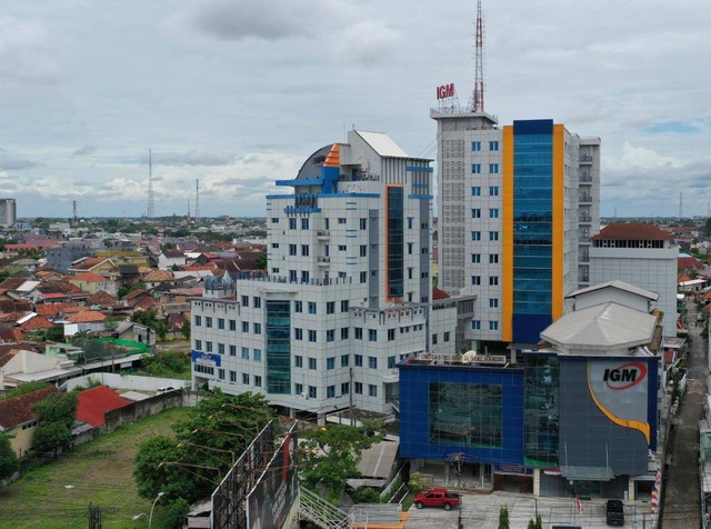 Kampus UIGM di Jalan Jenderal Sudirman KM 4, Palembang, Foto : UIGM 