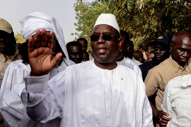 Presiden Senegal Macky Sall. Foto: Seyllou/AFP