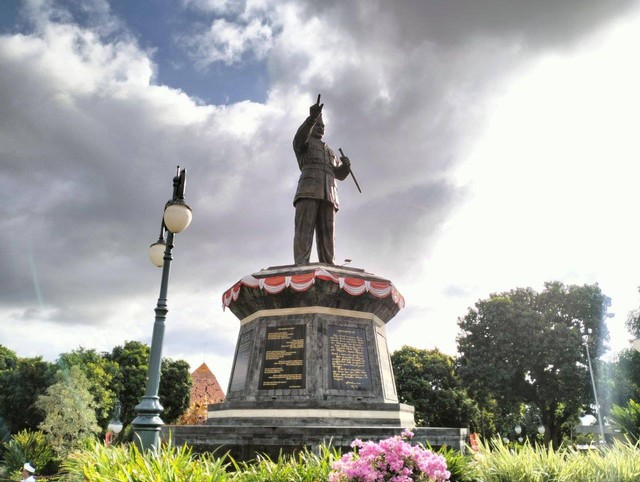 Salah satu ruang terbuka hijau untuk masyarakat di Bali. Foto: Maria Wulan/Tugu JOgja