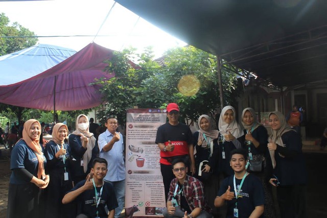 Mahasiswa KKN-T IPB dan DKM An-Nuur Sinarsari Sukseskan Kegiatan Penyembelihan