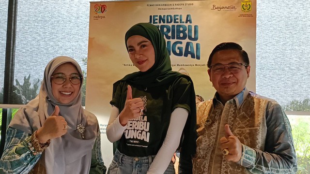 Konferensi pers film Jendela Seribu Sungai. Foto: Dok. Istimewa